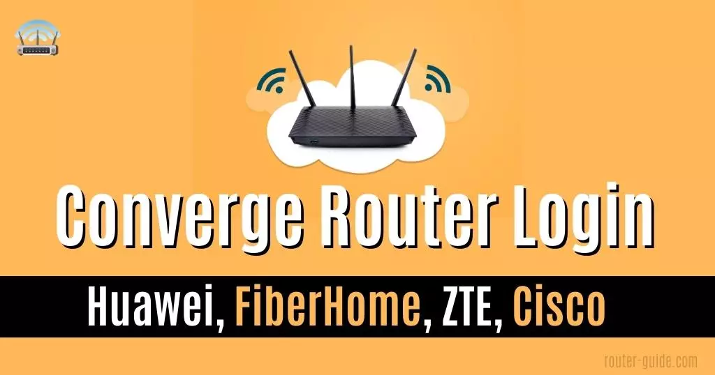 Converge Router Login