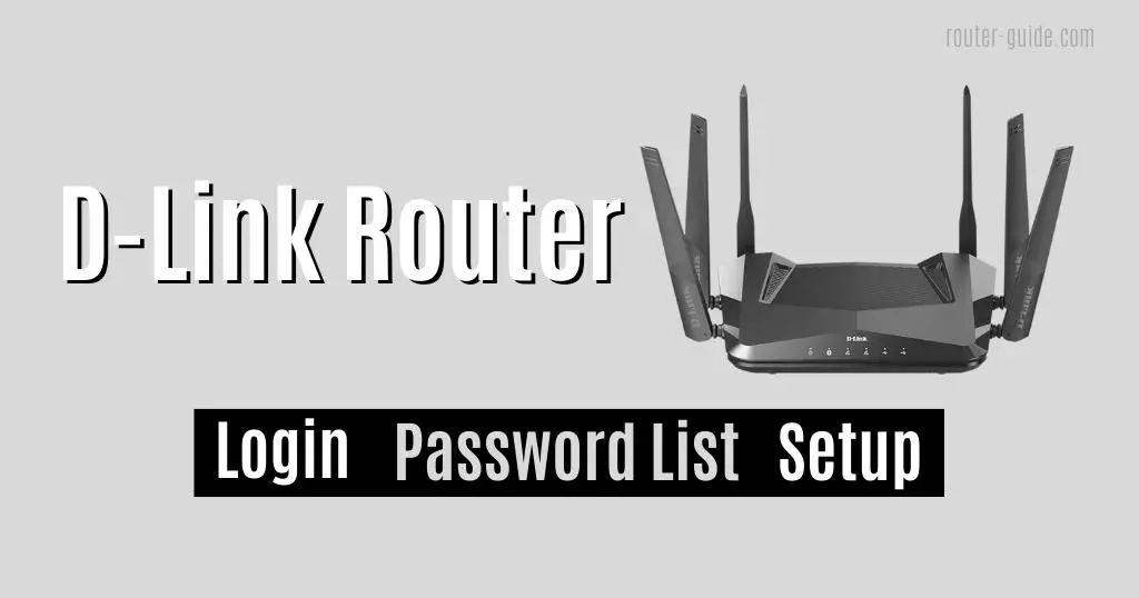 D-Link Router Login