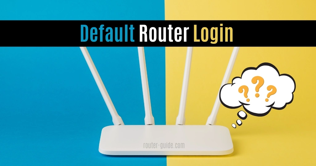 Default Router Login