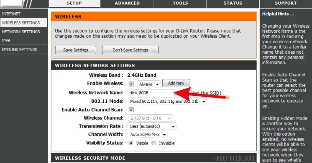 How to Change the D-Link WiFi SSID
