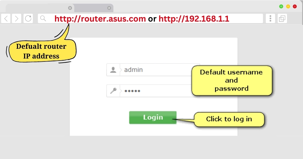 How to Login to Asus Router