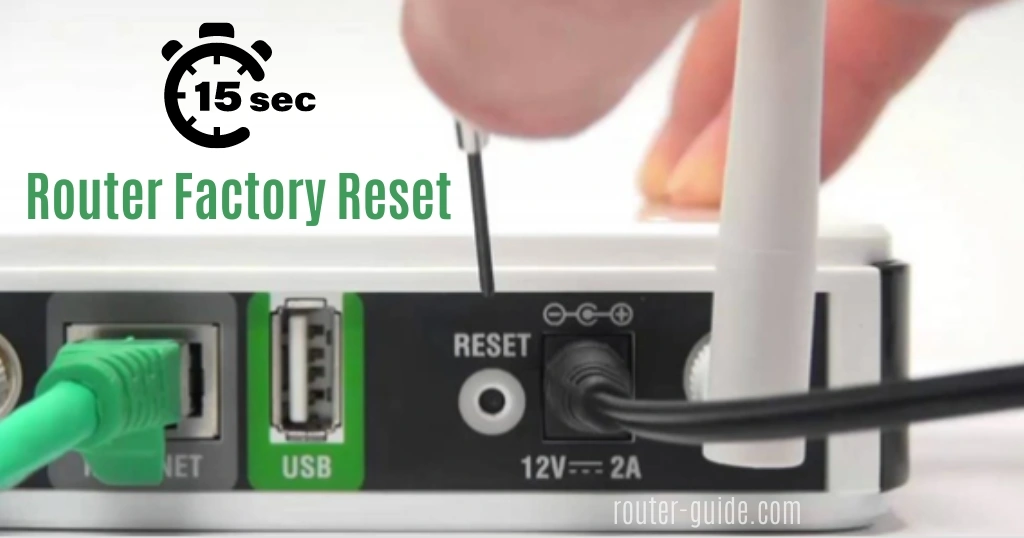 Router Factory Reset