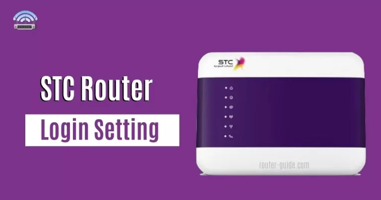 STC Router Login: Everything You Need to Know
